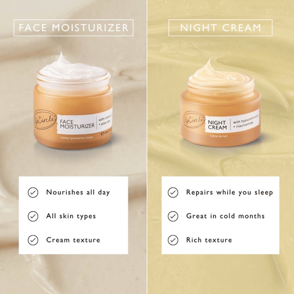 UPCIRCLE BEAUTY || Vegan Face Moisturizer with Vitamin E + Aloe ✨NIB✨ - Picture 7 of 9